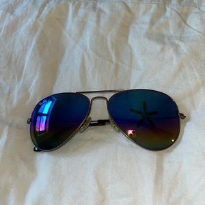 Ray-Ban aviator sunglasses with case